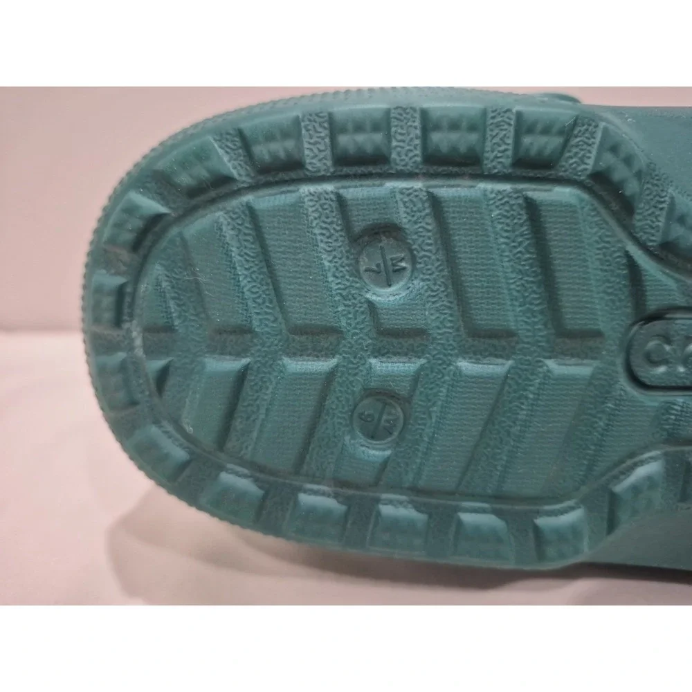 Crocs‎ Classics Furline Green Slip On With Straps Unisex M7/W9